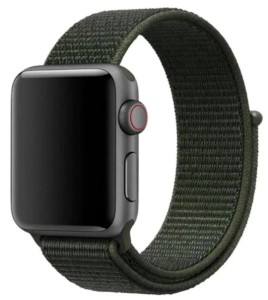 Ремешок для Apple Watch 38/40/41mm Nylon Loop Blue/Green