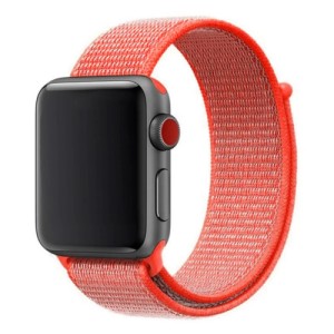 Ремешок для Apple Watch 38/40/41mm Nylon Loop Оранжевый