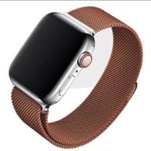 Ремешок для Apple Watch 38/40/41mm Milanese Loop Коричневый