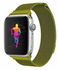 Ремешок для Apple Watch 42/44/45/49mm Milanese Loop Dark Green