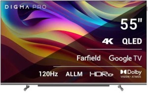 Телевизор Digma Pro QLED 55L 55" (2023) Black (Черный)