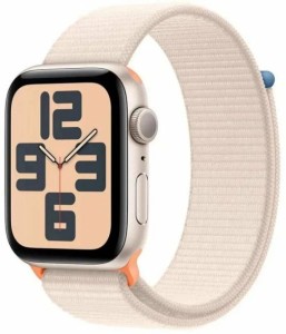 Часы Apple Watch SE GPS 44mm 2023 (Gen 2) Starlight Aluminium Case/Starlight Sport Loop (MRE63)