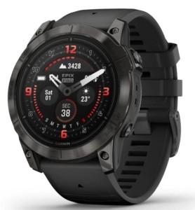 Часы Garmin Epix Pro Gen 2 47 mm Sapphire Titanium Carbon Gray (Черный)