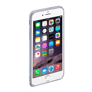 Бампер Deppa металл.+защитная пленка для iPhone 6/6S Silver