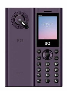 Телефон BQ 1858 Barrel Purple Black (Фиолетовый-Черный)