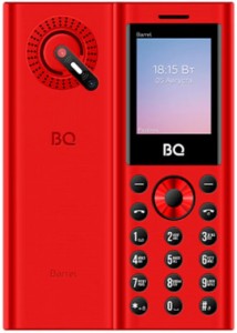 Телефон BQ 1858 Barrel Red Black (Красный-Черный)