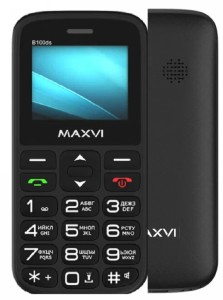 Телефон MAXVI B100ds Black (Черный)