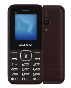 Телефон MAXVI C27 Brown (Коричневый)