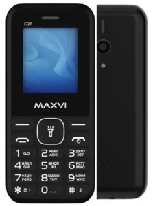 Телефон MAXVI C27 Black (Черный)