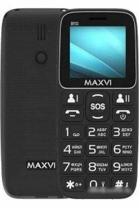 Телефон MAXVI B110 Black (Черный)