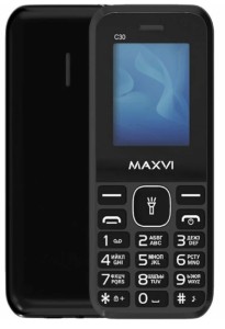 Телефон MAXVI C30 (Без З\У) Black (Черный)