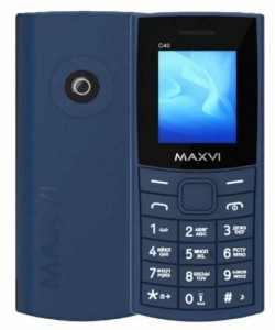 Телефон MAXVI C40 Blue (Синий)