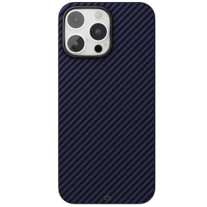 Накладка кевлар VLP Kevlar Case with MagSafe для Apple iPhone 16 Pro Max Dark Blue (Темно-синий)