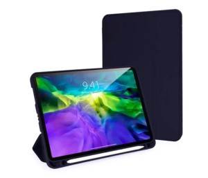 Чехол книжка Gurdini Milano Series для iPad 10 (2022) 10.9 / Air 4/5 10.9 (Темно-синий)