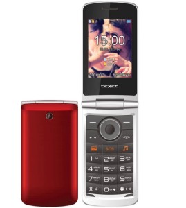 Телефон Texet TM-404 Dual Sim Red (Красный)