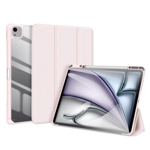 Чехол-книжка Gurdini Dux Ducis Toby Series для iPad Pro 12.9 (2022) / Air 13 (2024) (Розовый)