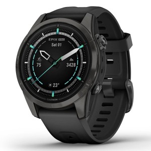 Смарт-часы Garmin Epix Pro (Gen 2) Sapphire Edition 42 mm DLC Titanium