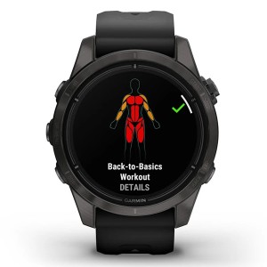 Смарт-часы Garmin Epix Pro (Gen 2) Sapphire Edition 42 mm DLC Titanium