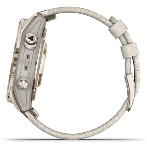 Смарт-часы Garmin Epix Pro (Gen 2) Sapphire Edition 42 mm Heathered Nylon Band