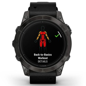 Смарт-часы Garmin Epix Pro (Gen 2) Sapphire Edition 47 mm Leather Band