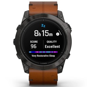 Смарт-часы Garmin Epix Pro (Gen 2) Sapphire Edition 51 mm Leather Band