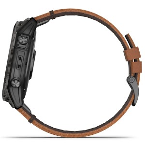 Смарт-часы Garmin Epix Pro (Gen 2) Sapphire Edition 51 mm Leather Band