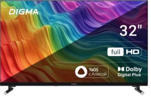 Телевизор Digma DM-LED32SBB33 32" Black (Черный)