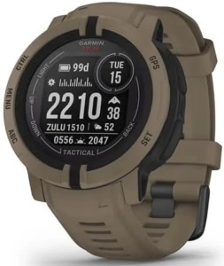 Умные часы Garmin Instinct 2 Solar Tactical, коричневый