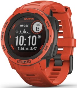 Garmin Instinct 2X Solar Flame Red, красный