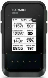 Туристический навигатор Garmin Etrex Solar, Black, черный