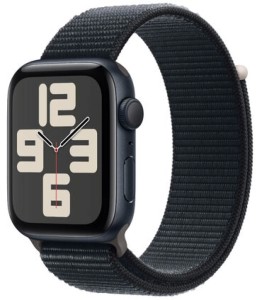 Смарт-часы Apple Watch SE (2023) GPS 40 мм, sport loop, темная ночь