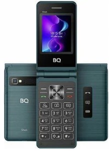 Телефон BQ 2411 Shell Dual Sim Blue (Синий)