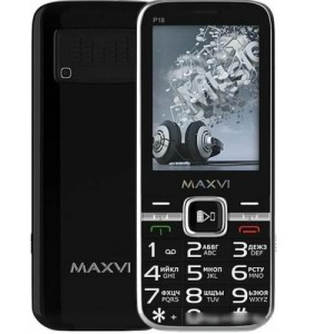 Телефон MAXVI P18 Black (Черный)