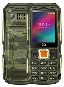 Телефон BQ 2410L Tank Power 4G Dual Sim Camouflage Gold (Камуфляжный-Золотой)