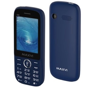 Телефон MAXVI K20 Blue (Синий)