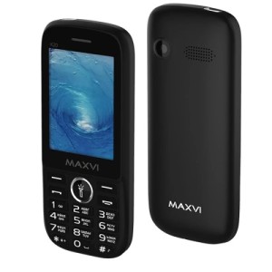 Телефон MAXVI K20 Black (Черный)