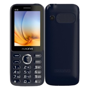 Телефон MAXVI K18 Blue (Синий)