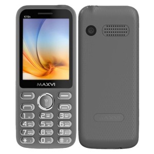 Телефон MAXVI K15n Grey (Серый)