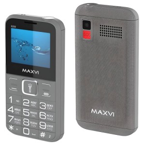 Телефон MAXVI B200 Grey (Серый)