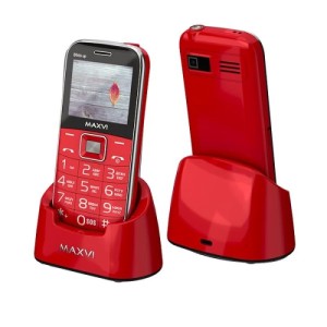 Телефон MAXVI B6ds up Red (Красный)