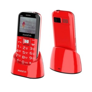 Телефон MAXVI B6ds Red (Красный)