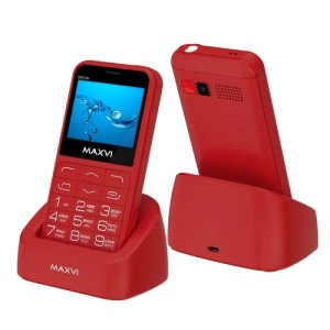 Телефон MAXVI B231ds Red (Красный)