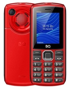 Телефон BQ 2452 Energy Dual Sim Red Black (Красный Черный)