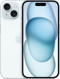 Смартфон Apple iPhone 15 Dual Sim 256GB, голубой