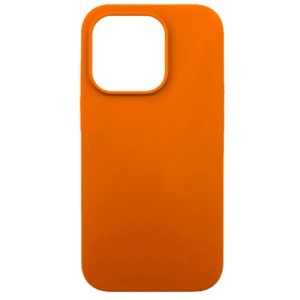 Накладка силикон Silicone Case для iPhone 16 Pro Max Оранжевый