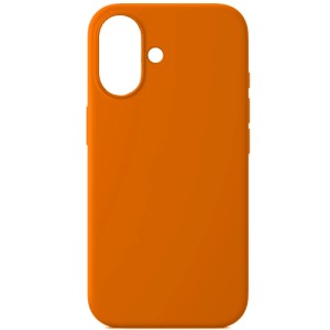 Накладка силикон Silicone Case для iPhone 16 Оранжевый