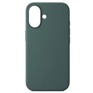 Накладка силикон Silicone Case для iPhone 16 Темно-Зеленый