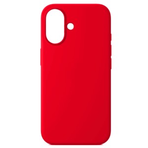 Накладка силикон Silicone Case для iPhone 16 Красный