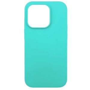 Накладка силикон Silicone Case для iPhone 16 Pro Светло-Бирюзовый