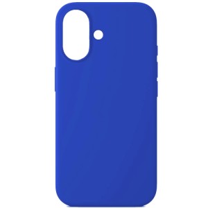 Накладка силикон Silicone Case для iPhone 16 Синий